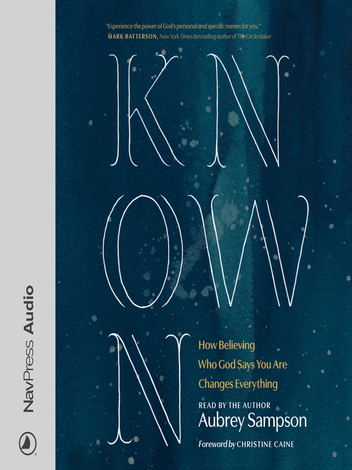 Title details for Known by Aubrey Sampson - Wait list
